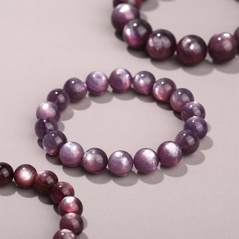 Aurlin Pisces Natural Energy Crystal Bracelet – Intuition & Spiritual Connection – Customizable