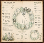 Aurlin Heart Chakra Energy Crystal Bracelet – Healing · Acceptance · Compassion