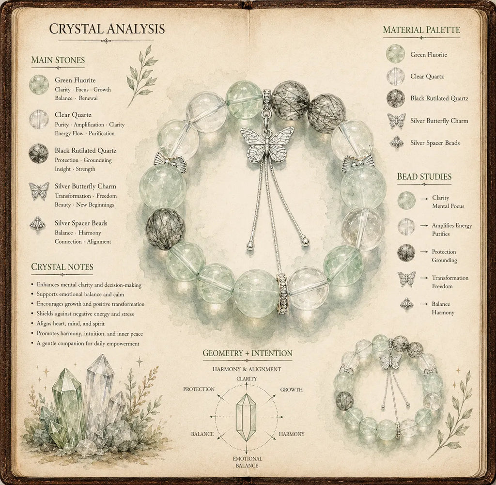 Design Your Energy Companion — One-of-a-Kind Crystal Bracelet