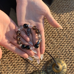 Aurlin Root Chakra Energy Crystal Bracelet – Stability · Security · Grounding