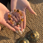 Aurlin Solar Plexus Chakra Energy Crystal Bracelet – Confidence · Power · Personal Will