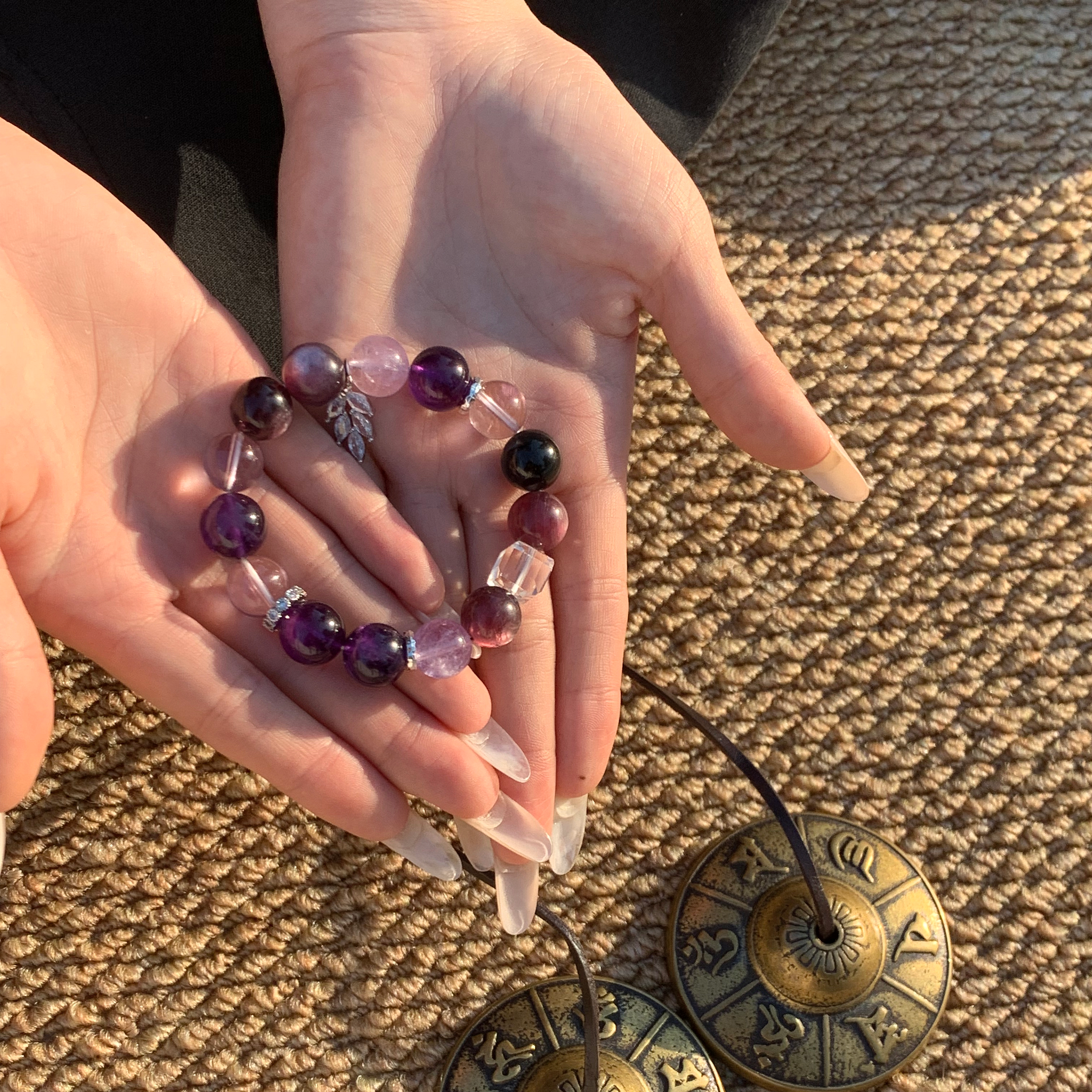 Aurlin Third Eye Chakra Energy Crystal Bracelet – Intuition · Insight · Mental Clarity