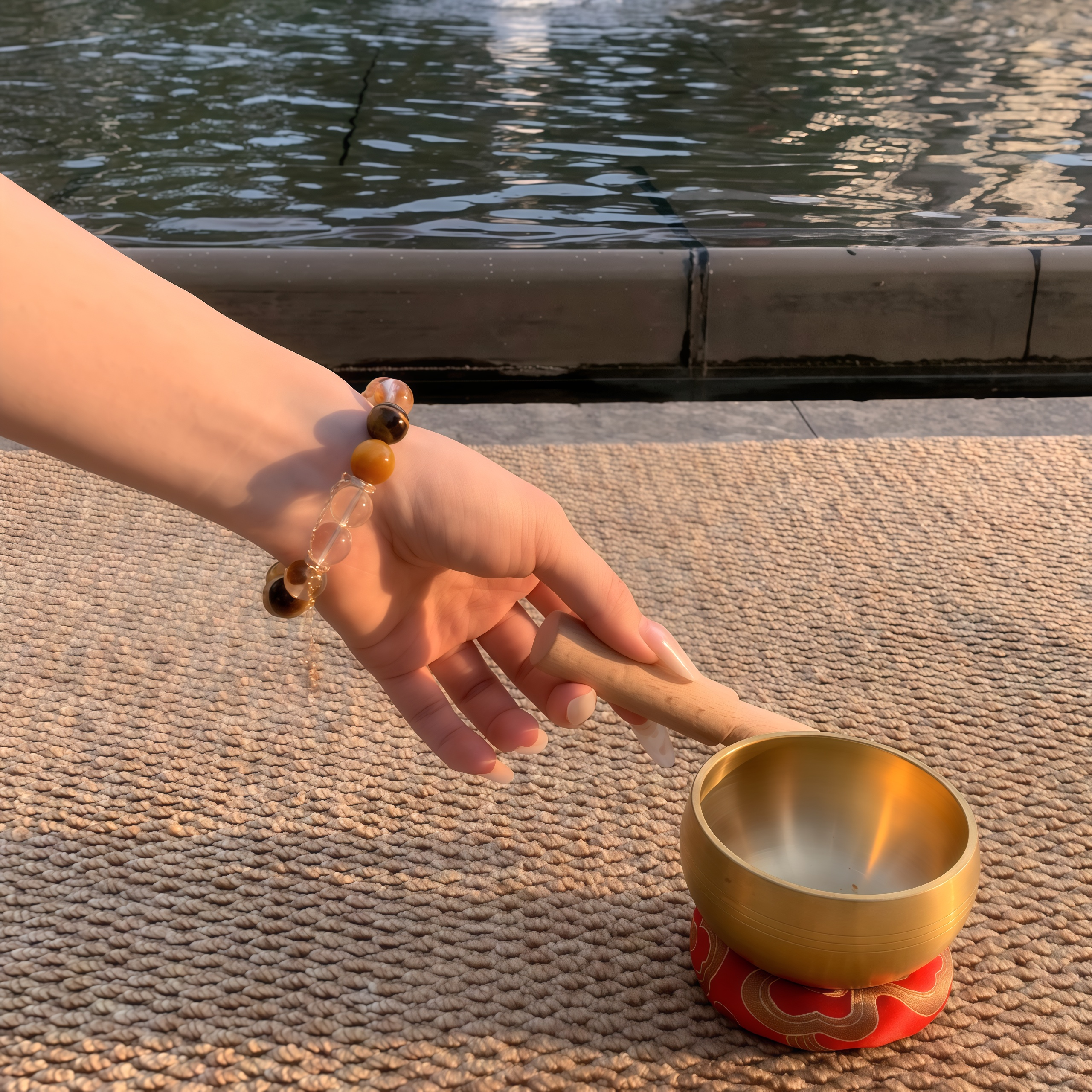 Aurlin Solar Plexus Chakra Energy Crystal Bracelet – Confidence · Power · Personal Will