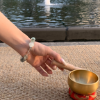Aurlin Heart Chakra Energy Crystal Bracelet – Healing · Acceptance · Compassion