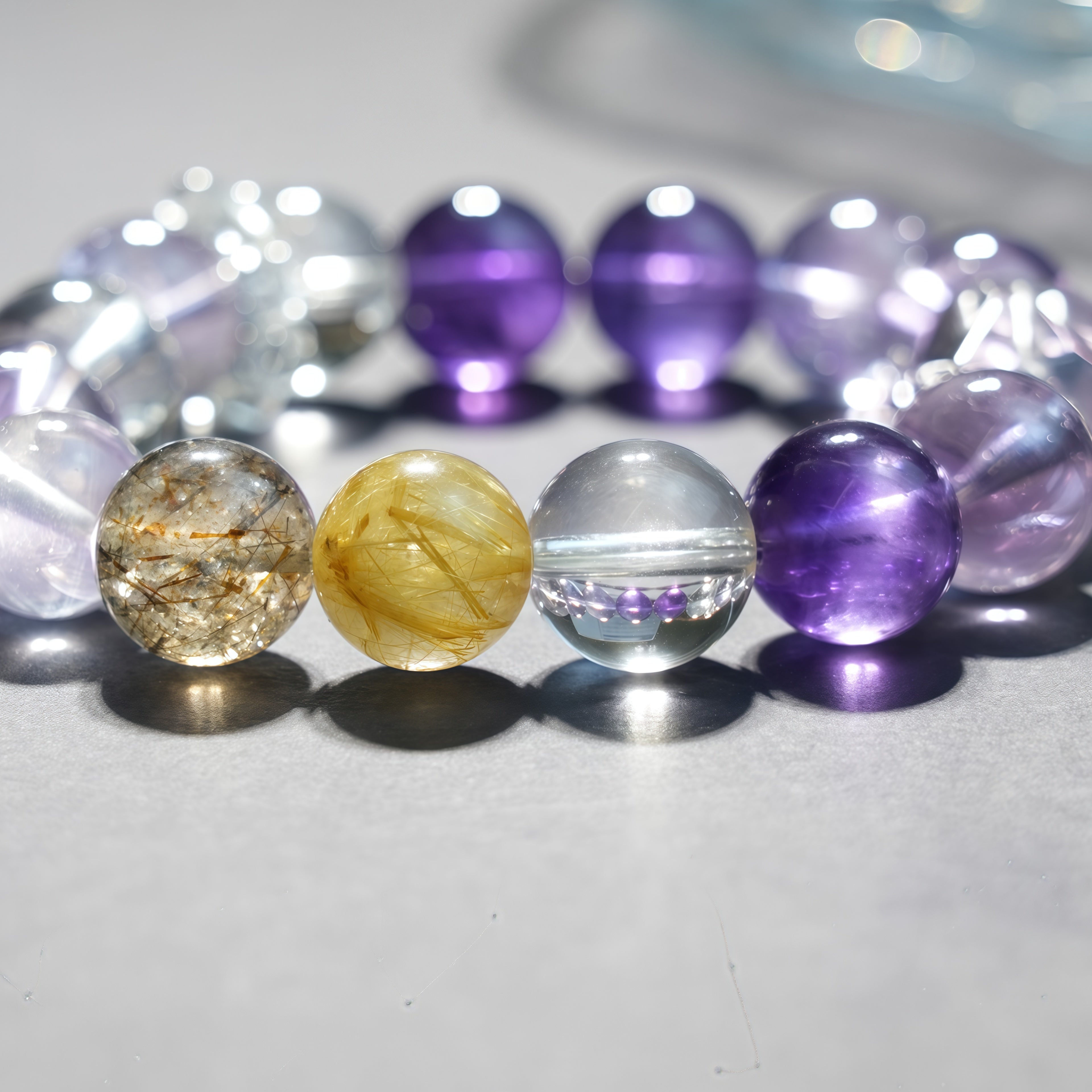 Aurlin Aries Natural Energy Crystal Bracelet –  Confidence & Drive