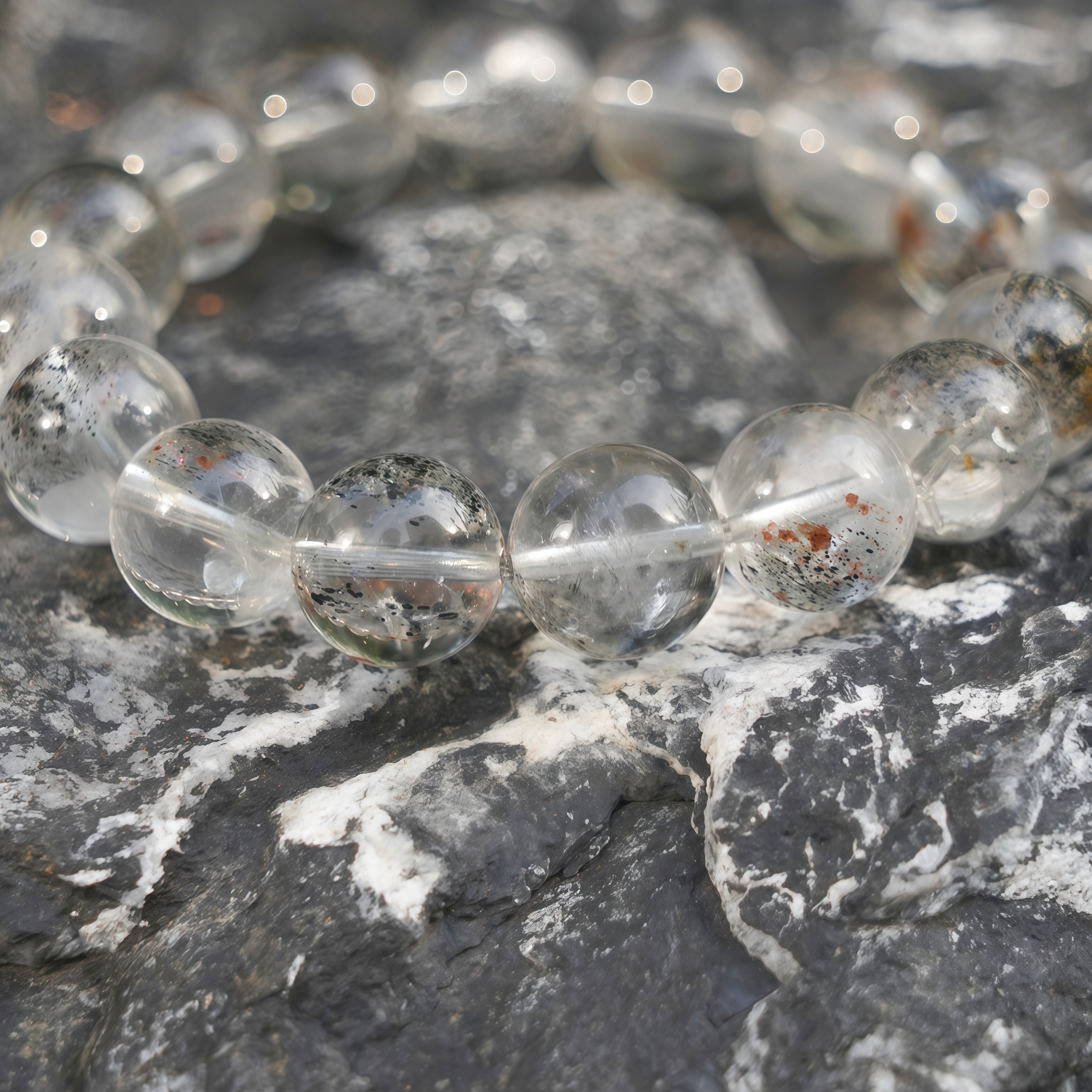 Aurlin Super Seven Bracelet – Spiritual Power, Transformation & High Vibration