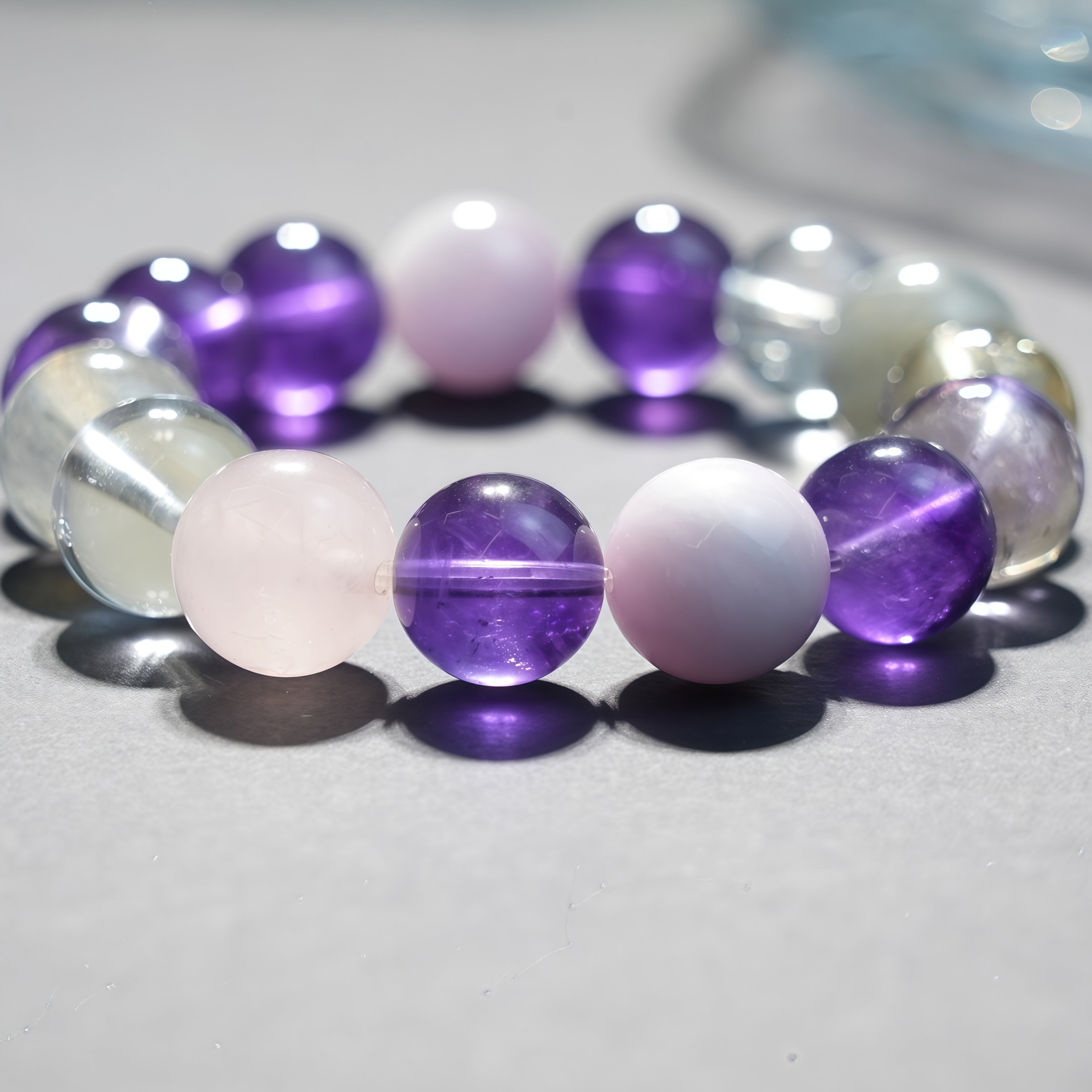 Aurlin Scorpio Natural Energy Crystal Bracelet – Transformation & Inner Power