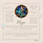 Aurlin Virgo Natural Energy Crystal Bracelet – Grounding & Practical Wisdom