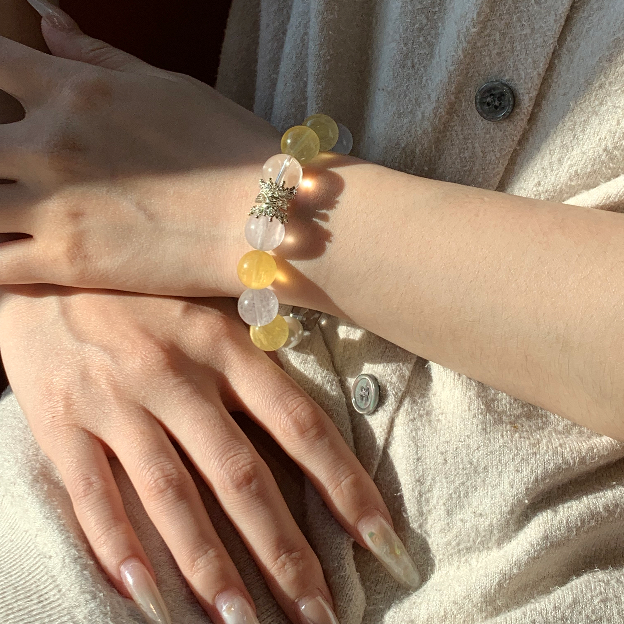 Aurlin Wealth & Abundance Crystal Bracelet