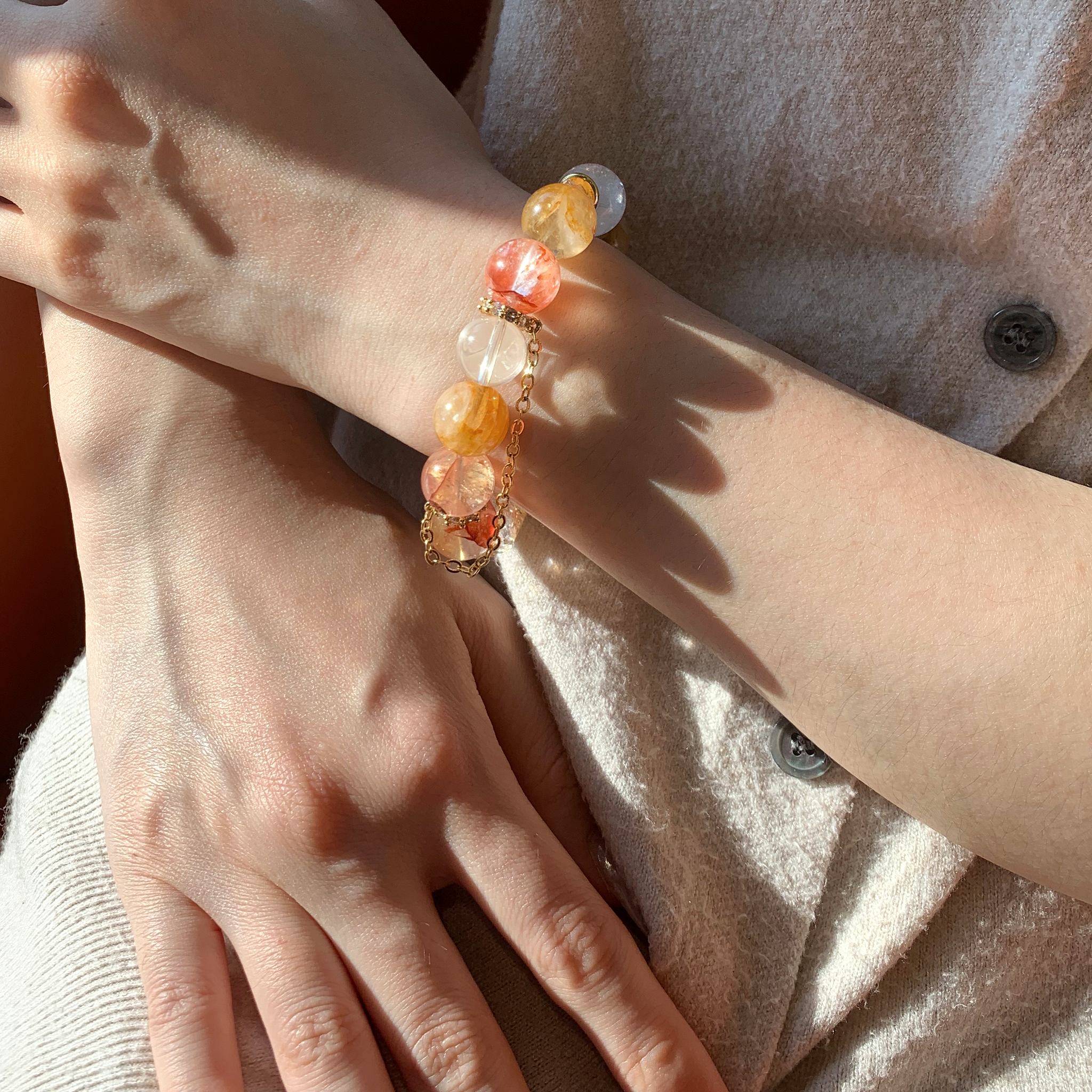 Aurlin Confidence & Personal Power Crystal Bracelet