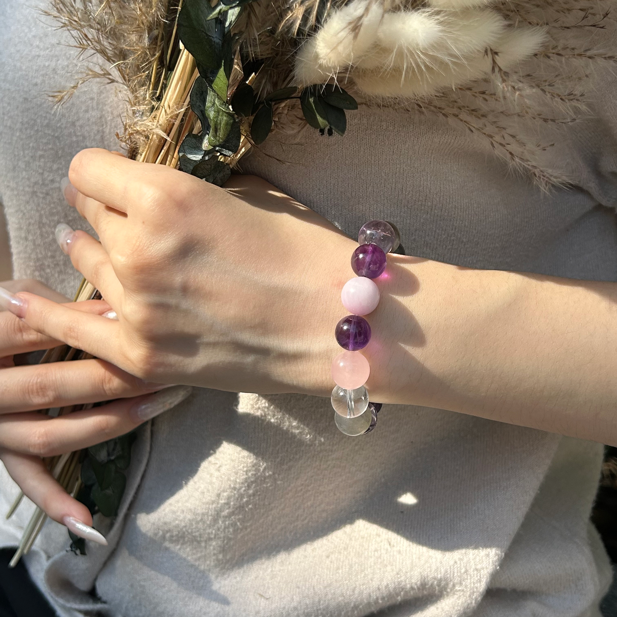 Aurlin Scorpio Natural Energy Crystal Bracelet – Transformation & Inner Power