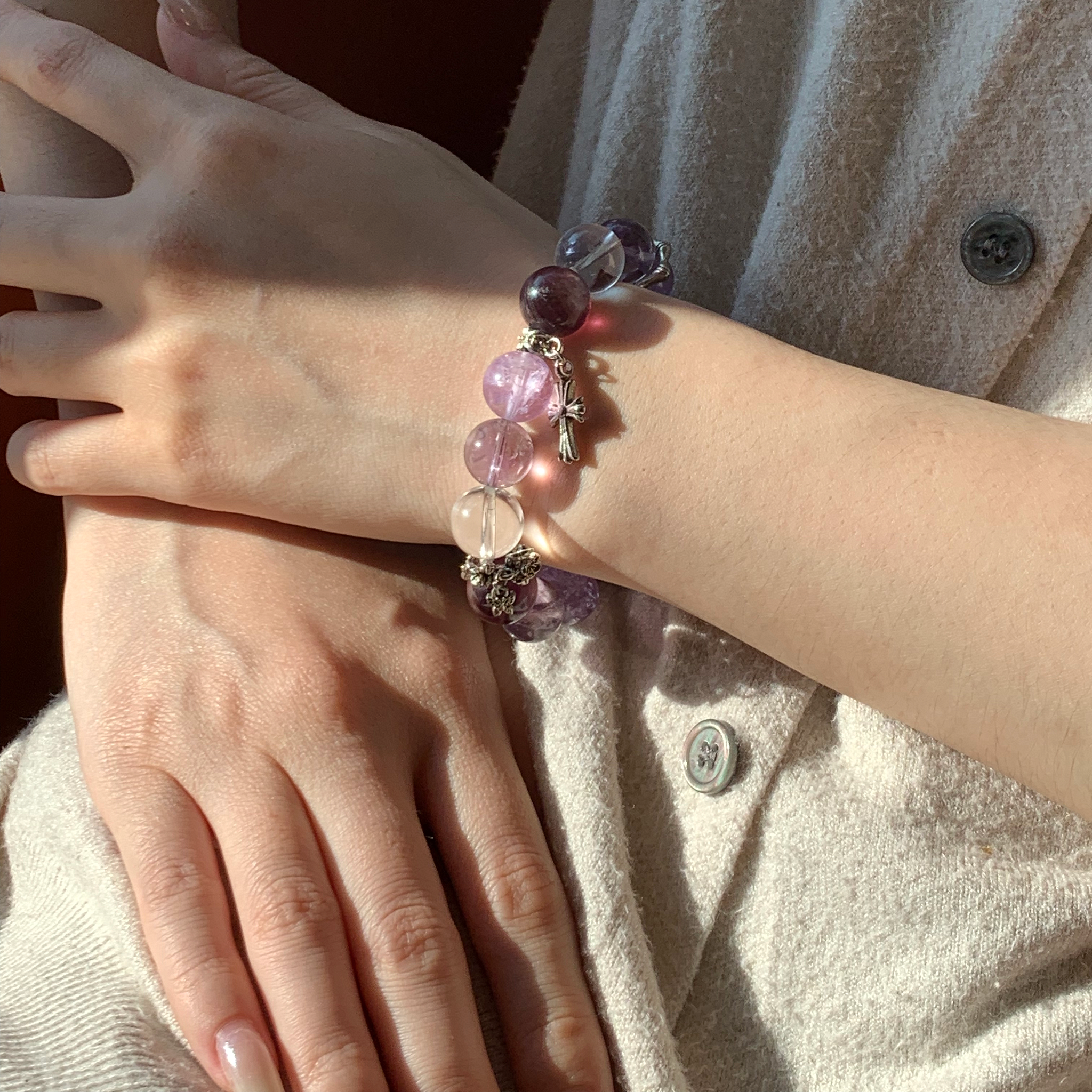 Aurlin Wisdom & Creativity Crystal Bracelet