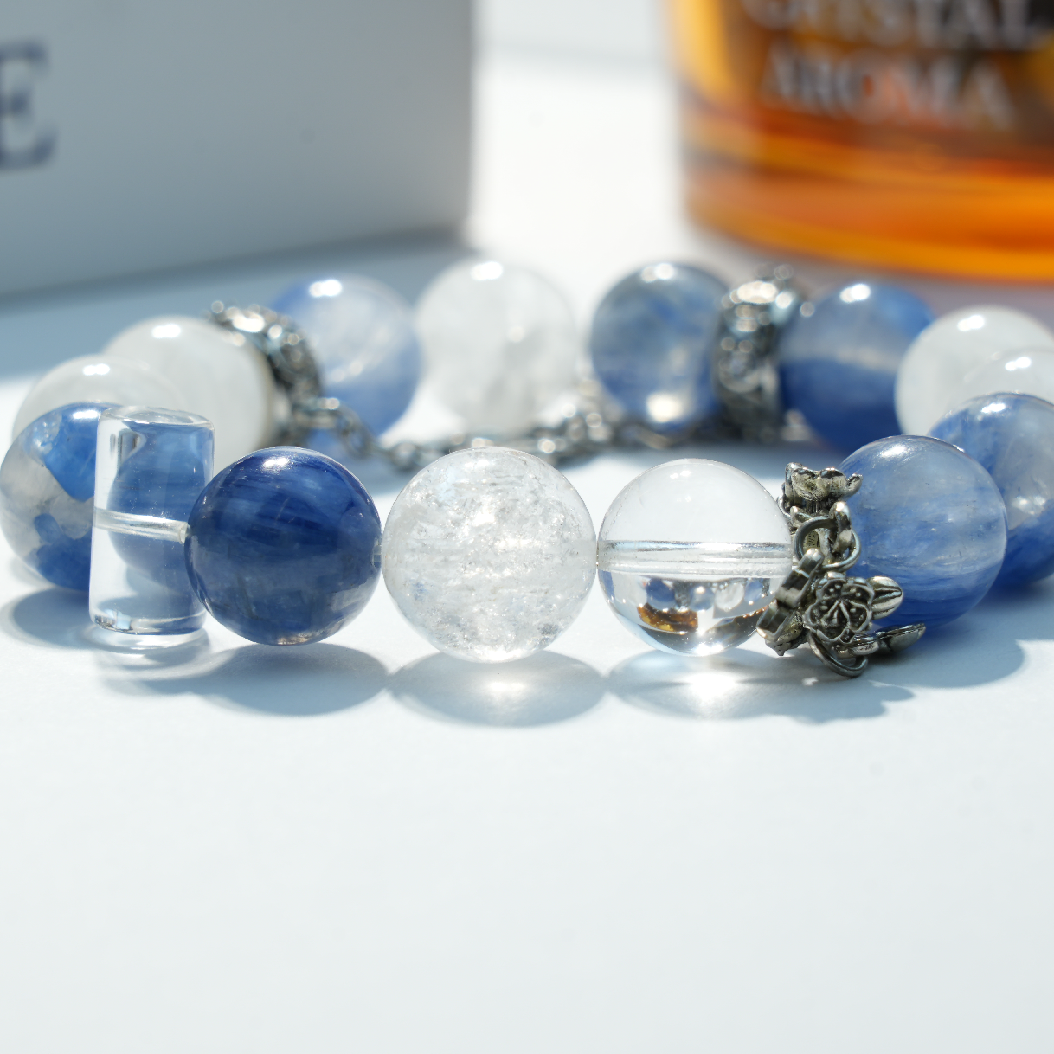 Aurlin Communication & Expression Crystal Bracelet
