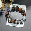 Aurlin Capricorn Natural Energy Crystal Bracelet – Ambition & Grounded Success