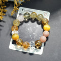 Aurlin Taurus Natural Energy Crystal Bracelet – Stability & Abundance