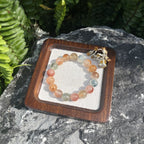 Aurlin Mixed Color Fiber Quartz Bracelet – Joy, Vitality & Creativity
