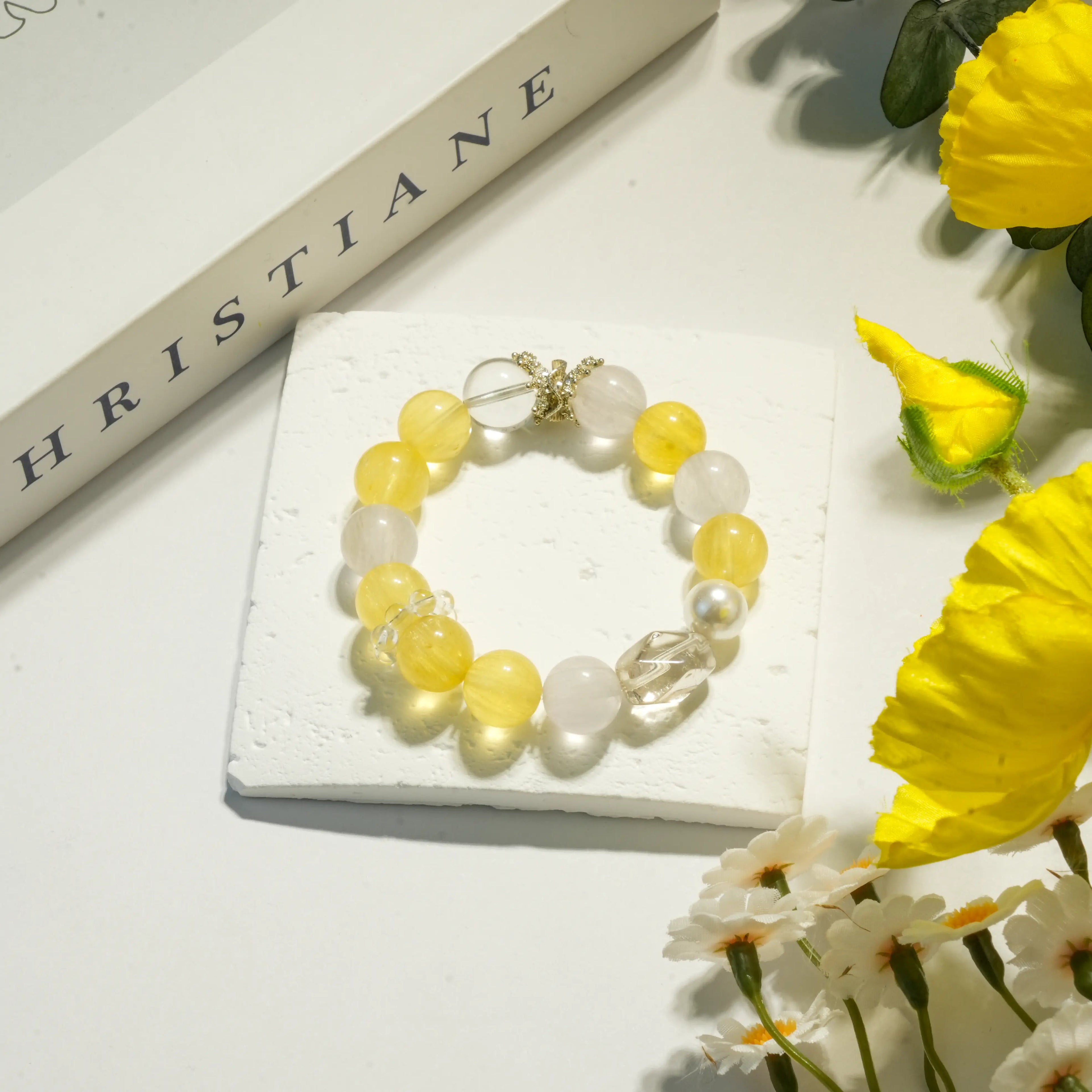 Aurlin Wealth & Abundance Crystal Bracelet