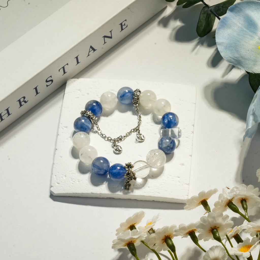 Aurlin Communication & Expression Crystal Bracelet
