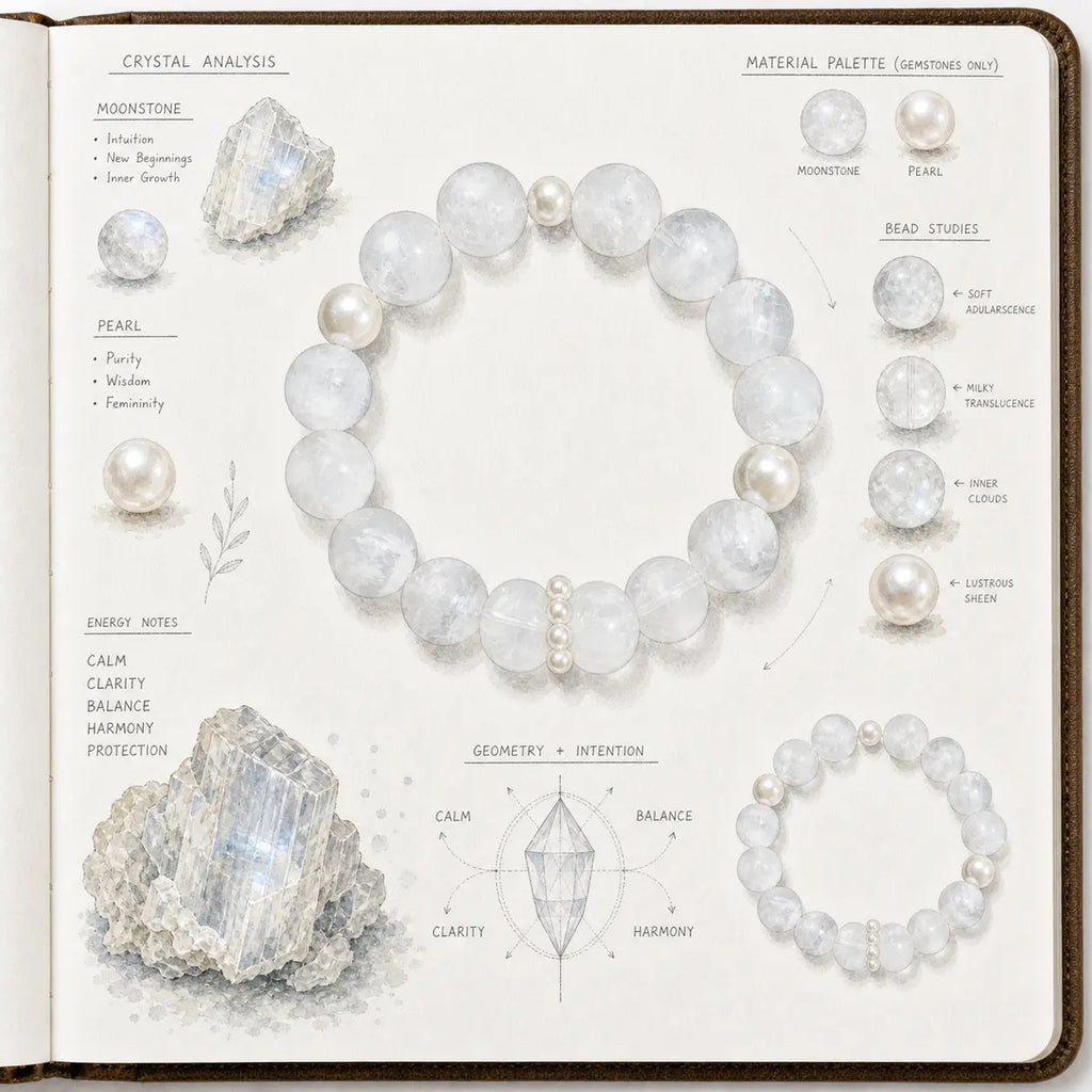 Aurlin Calm & Emotional Crystal Bracelet