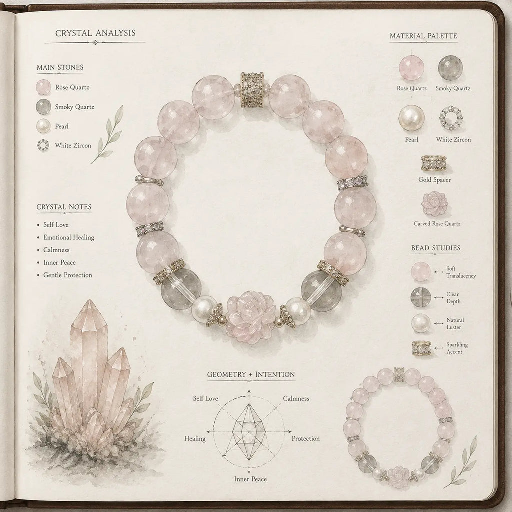 Aurlin Love & Relationships Crystal Bracelet