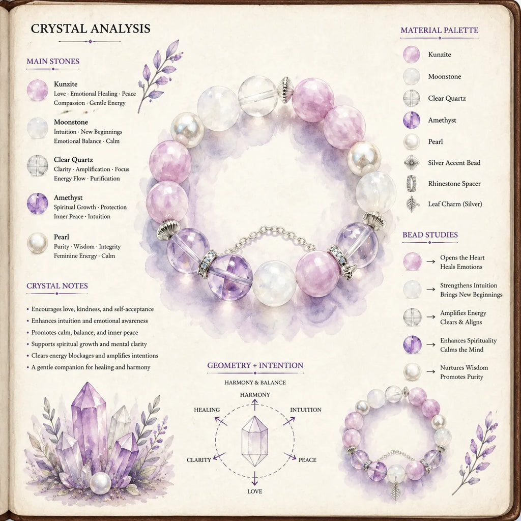 Design Your Energy Companion — One-of-a-Kind Crystal Bracelet