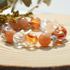 Aurlin Sacral Chakra Energy Crystal Bracelet – Emotional Healing · Creativity · Life Passion
