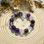 Aurlin Third Eye Chakra Energy Crystal Bracelet – Intuition · Insight · Mental Clarity
