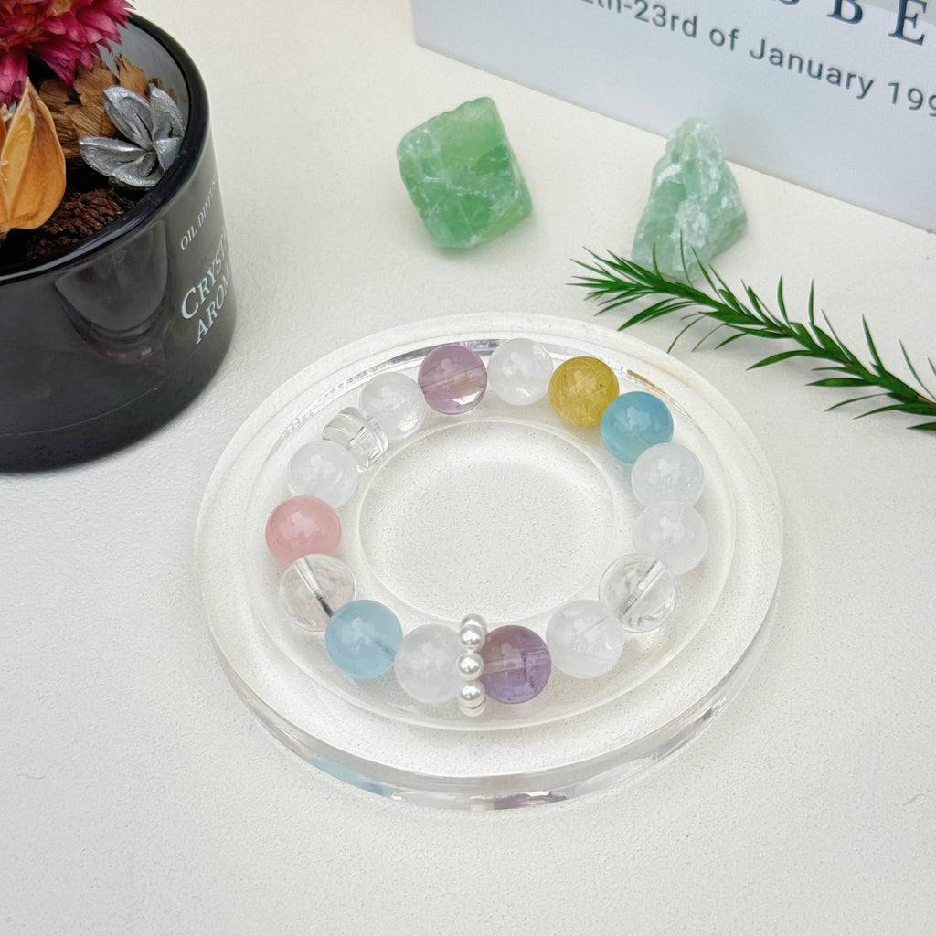 Aurlin Aurlin Aries Natural Energy Crystal Bracelet – Confidence & Ambition