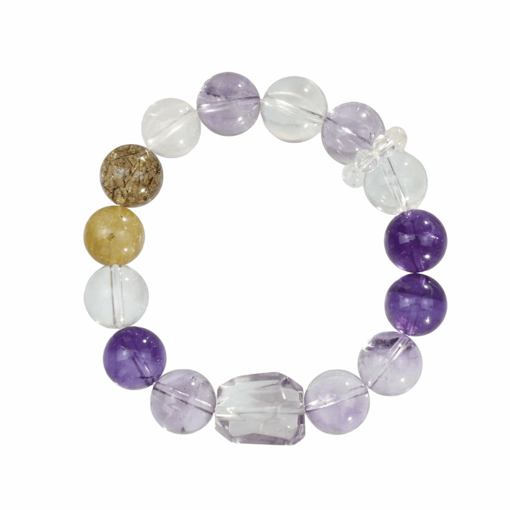 Aurlin Aurlin Aries Natural Energy Crystal Bracelet – Confidence & Ambition