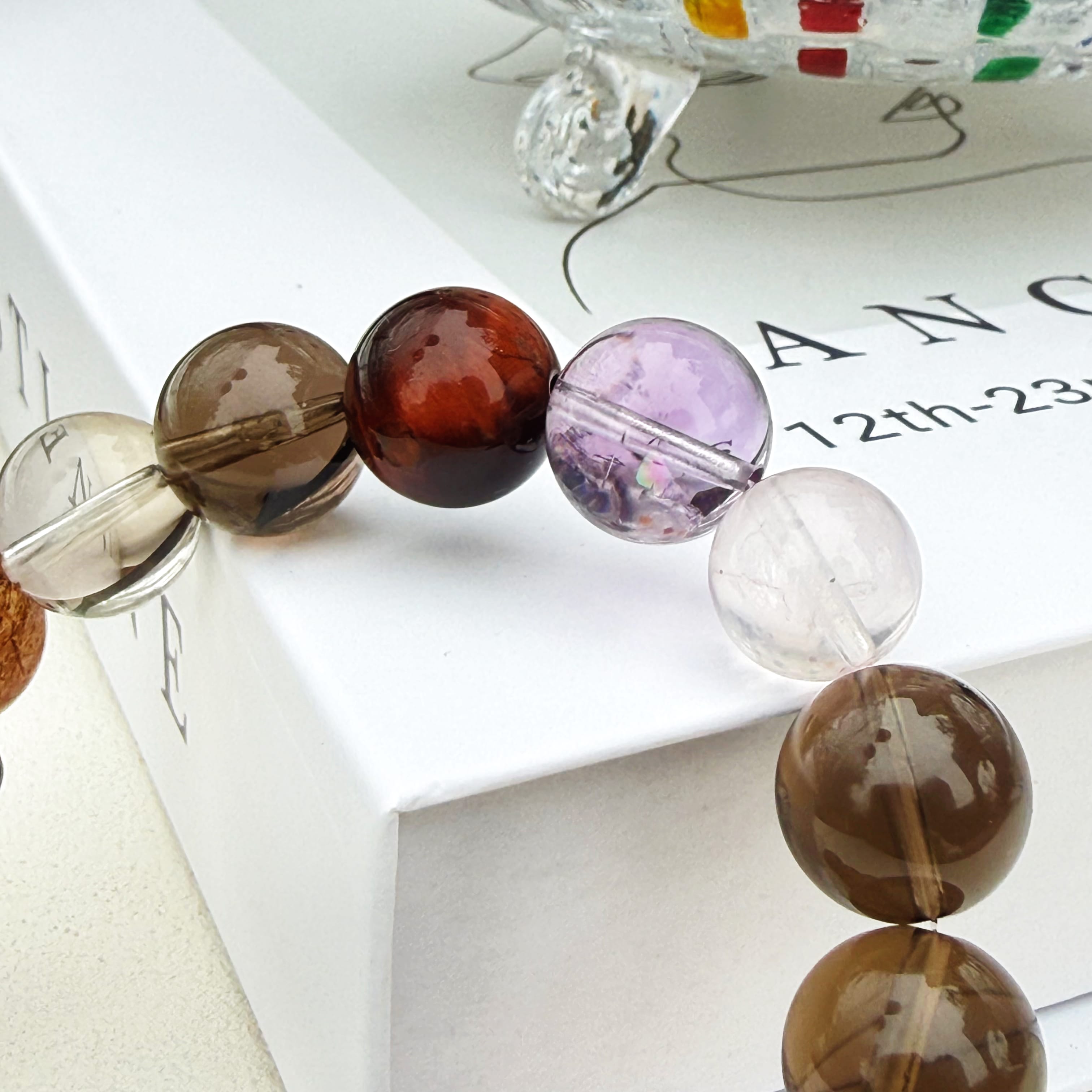 Aurlin Aurlin Capricorn Natural Energy Crystal Bracelet – Ambition & Grounded Success