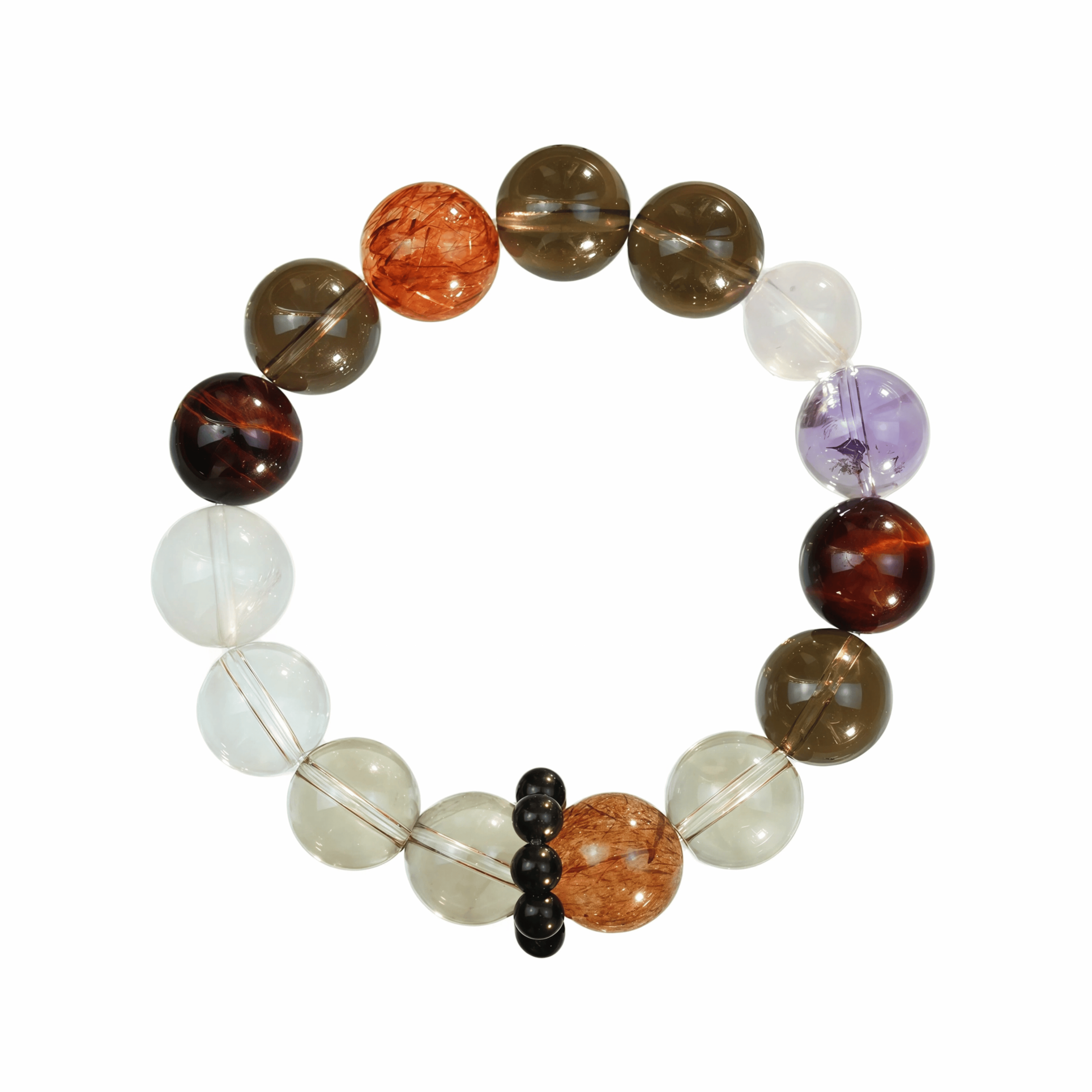 Aurlin Aurlin Capricorn Natural Energy Crystal Bracelet – Ambition & Grounded Success