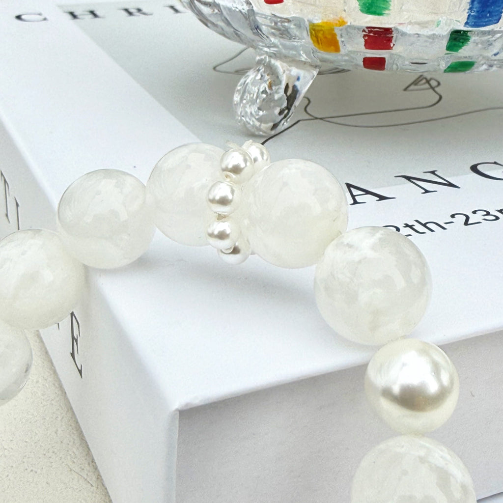 Aurlin Aurlin Clarity & Protection Bracelet – White Phantom Quartz