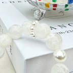 Aurlin Aurlin Clarity & Protection Bracelet – White Phantom Quartz