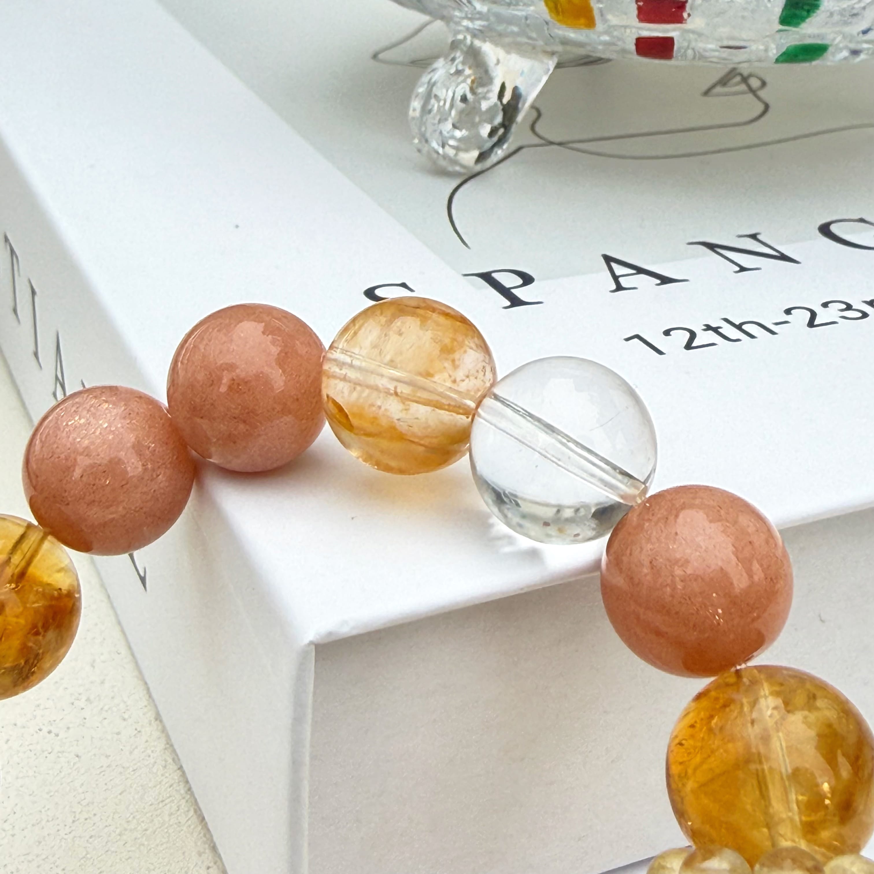 Aurlin Aurlin Leo Natural Energy Crystal Bracelet – Confidence & Leadership