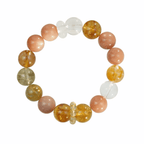 Aurlin Aurlin Leo Natural Energy Crystal Bracelet – Confidence & Leadership