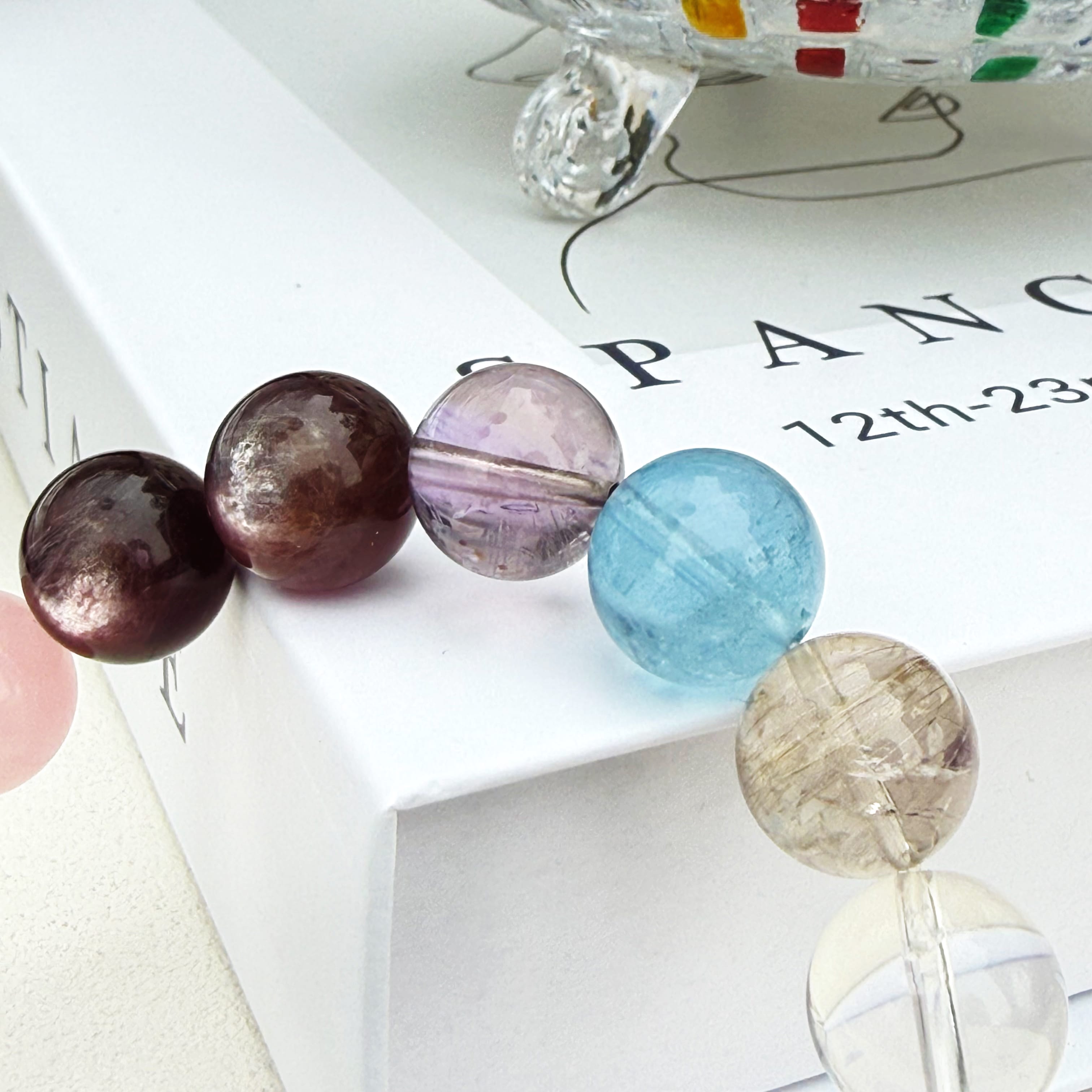 Aurlin Aurlin Libra Natural Energy Crystal Bracelet – Balance & Harmonious Relationships
