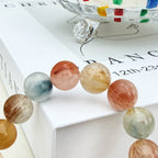Aurlin Aurlin Mixed Color Fiber Quartz Bracelet – Joy, Vitality & Creativity