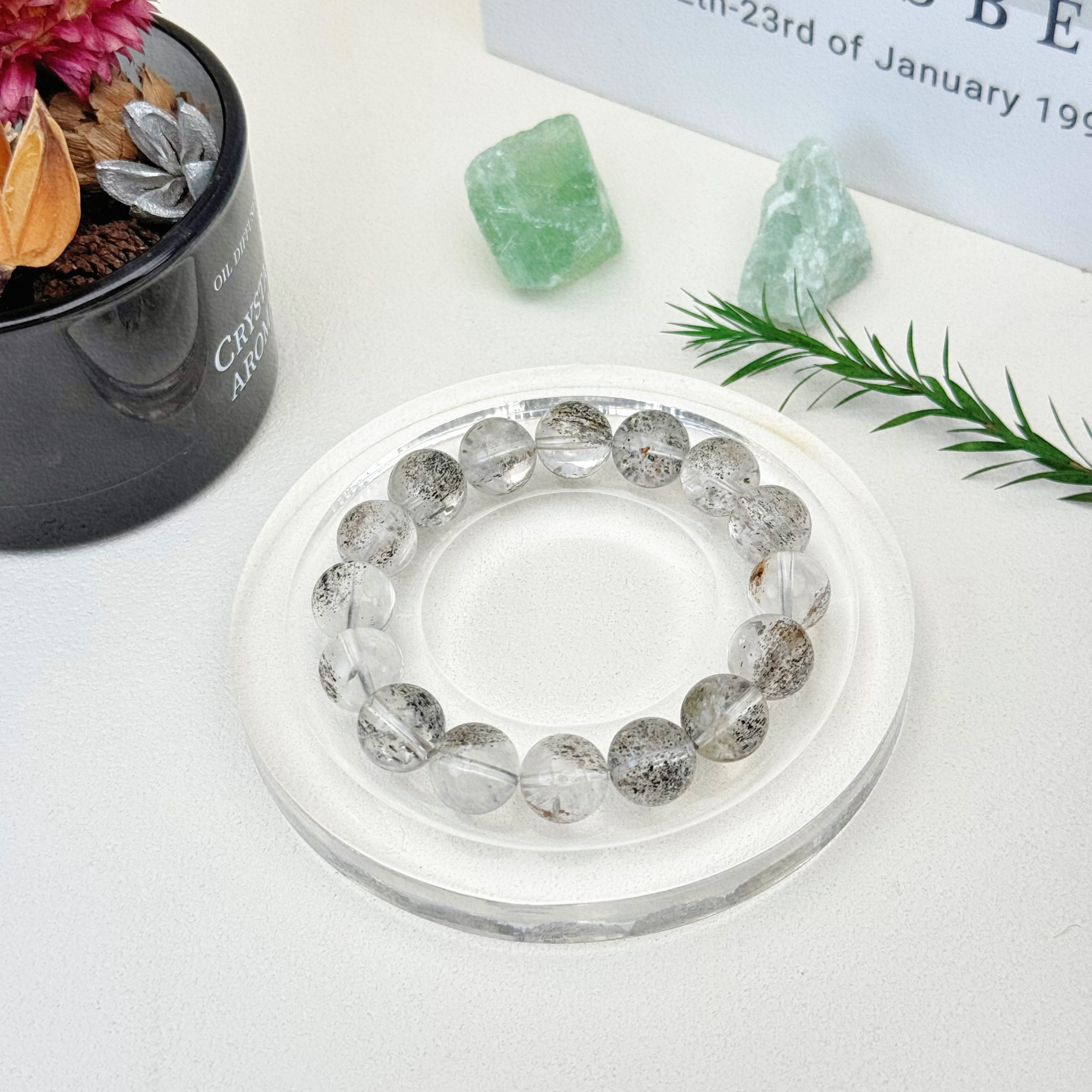 Aurlin Aurlin Purple Super Seven Bracelet – Intuition, Psychic Ability & Spiritual Mastery