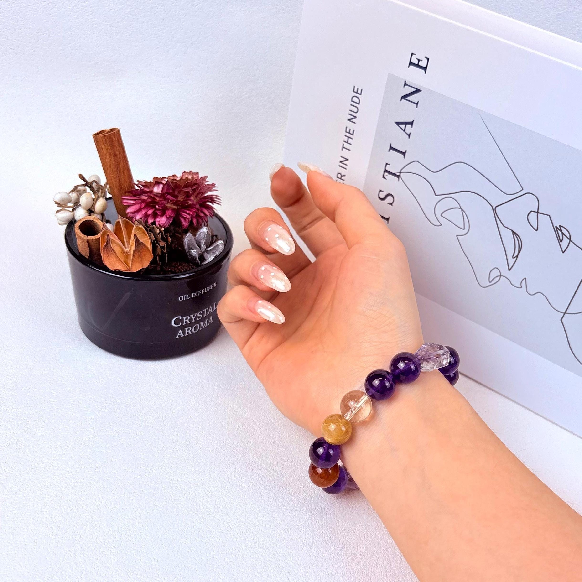 Aurlin Aurlin Sagittarius Natural Energy Crystal Bracelet – Adventure & Optimism