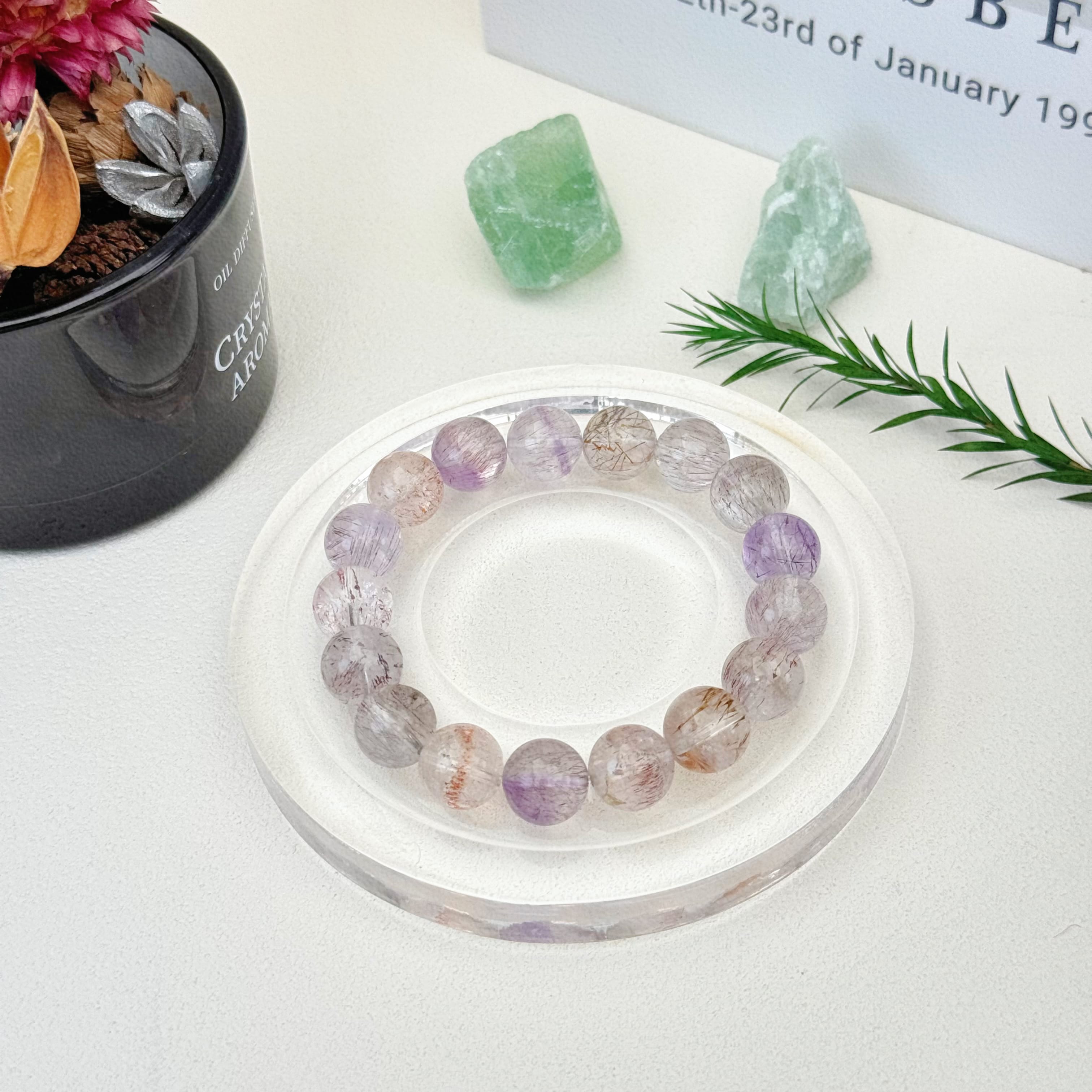 Aurlin Aurlin Super Seven Bracelet – Spiritual Power, Transformation & High Vibration