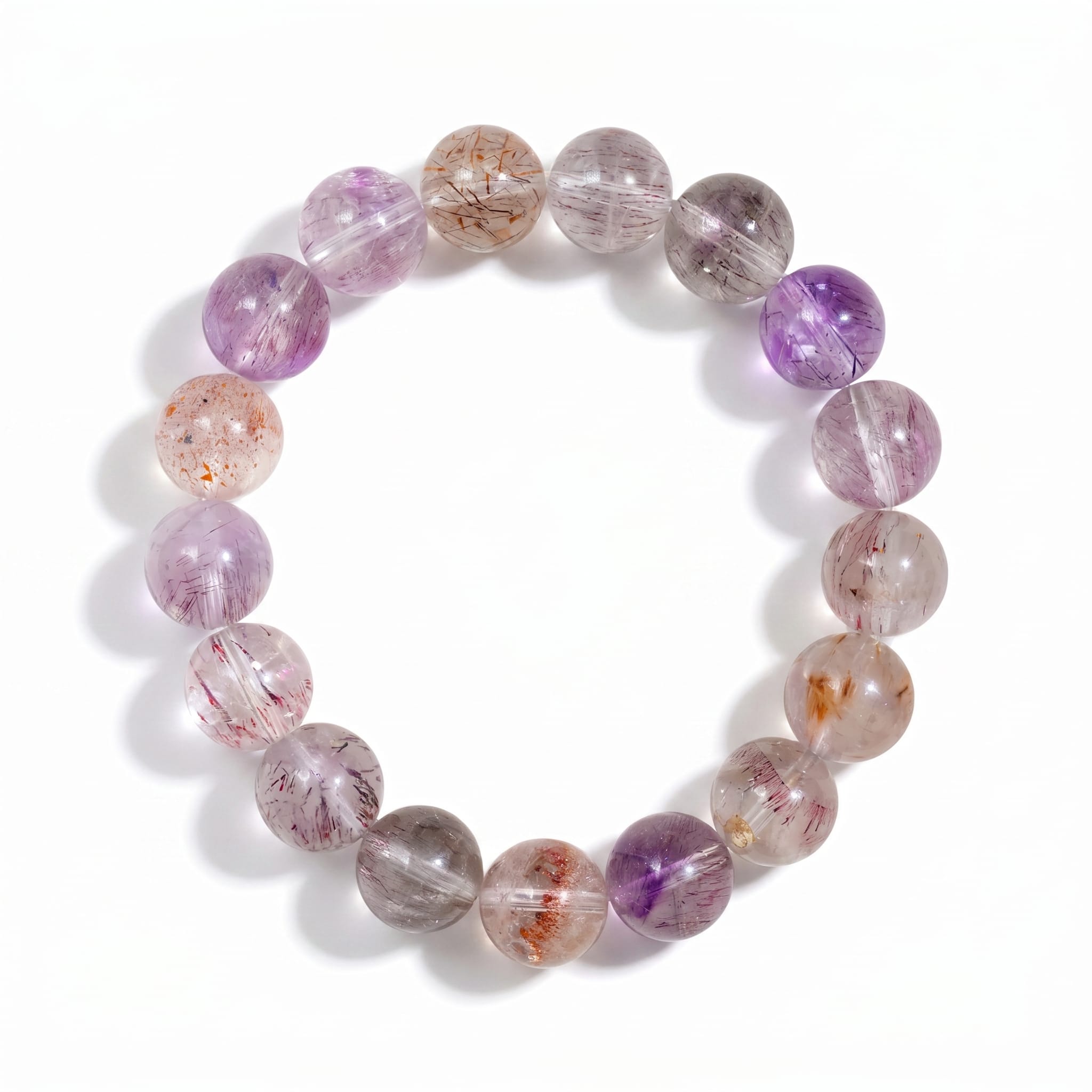 Aurlin Aurlin Super Seven Bracelet – Spiritual Power, Transformation & High Vibration
