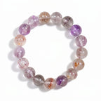 Aurlin Purple Super Seven Bracelet – Intuition, Psychic Ability & Spiritual Mastery