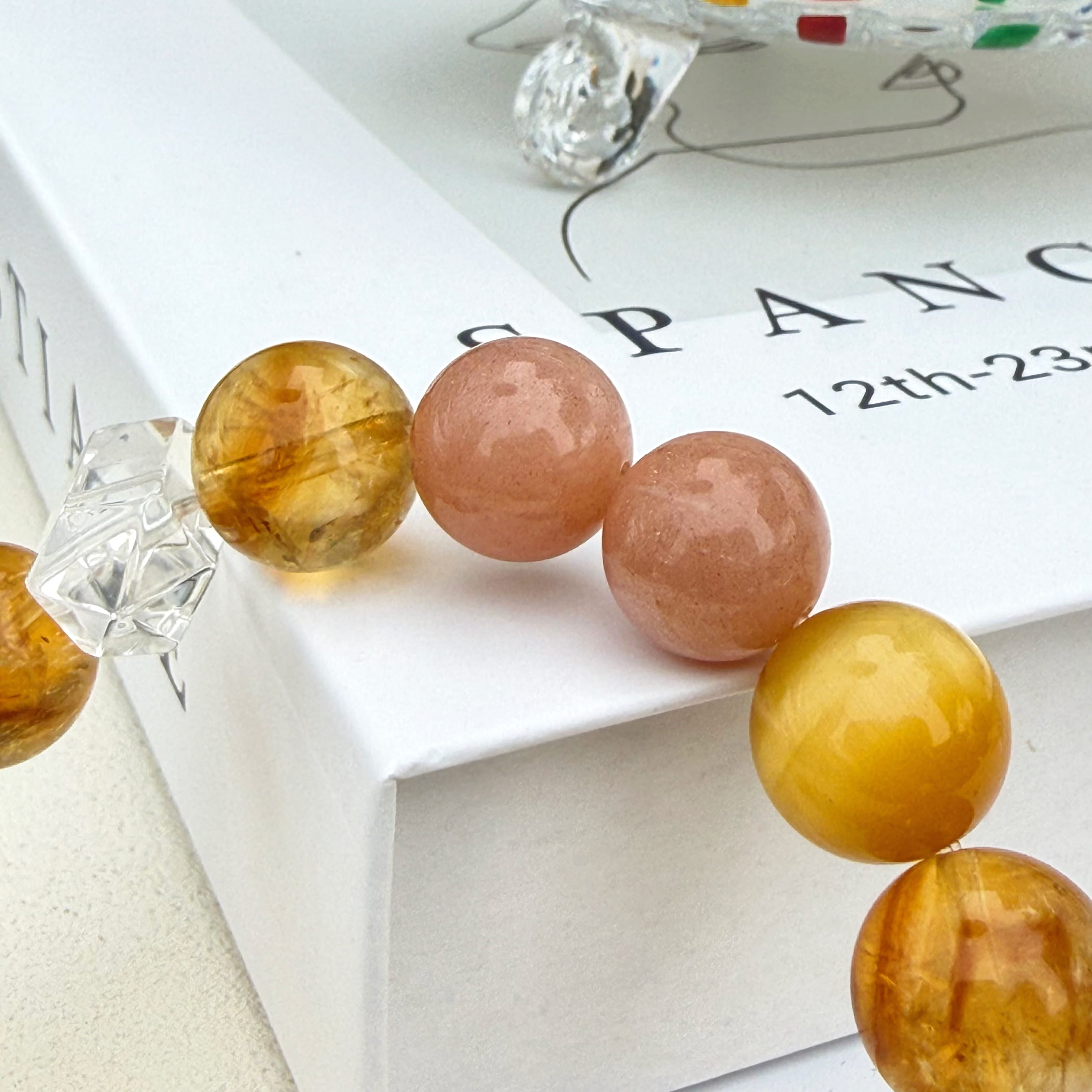 Aurlin Aurlin Taurus Natural Energy Crystal Bracelet – Stability & Abundance