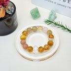 Aurlin Aurlin Taurus Natural Energy Crystal Bracelet – Stability & Abundance