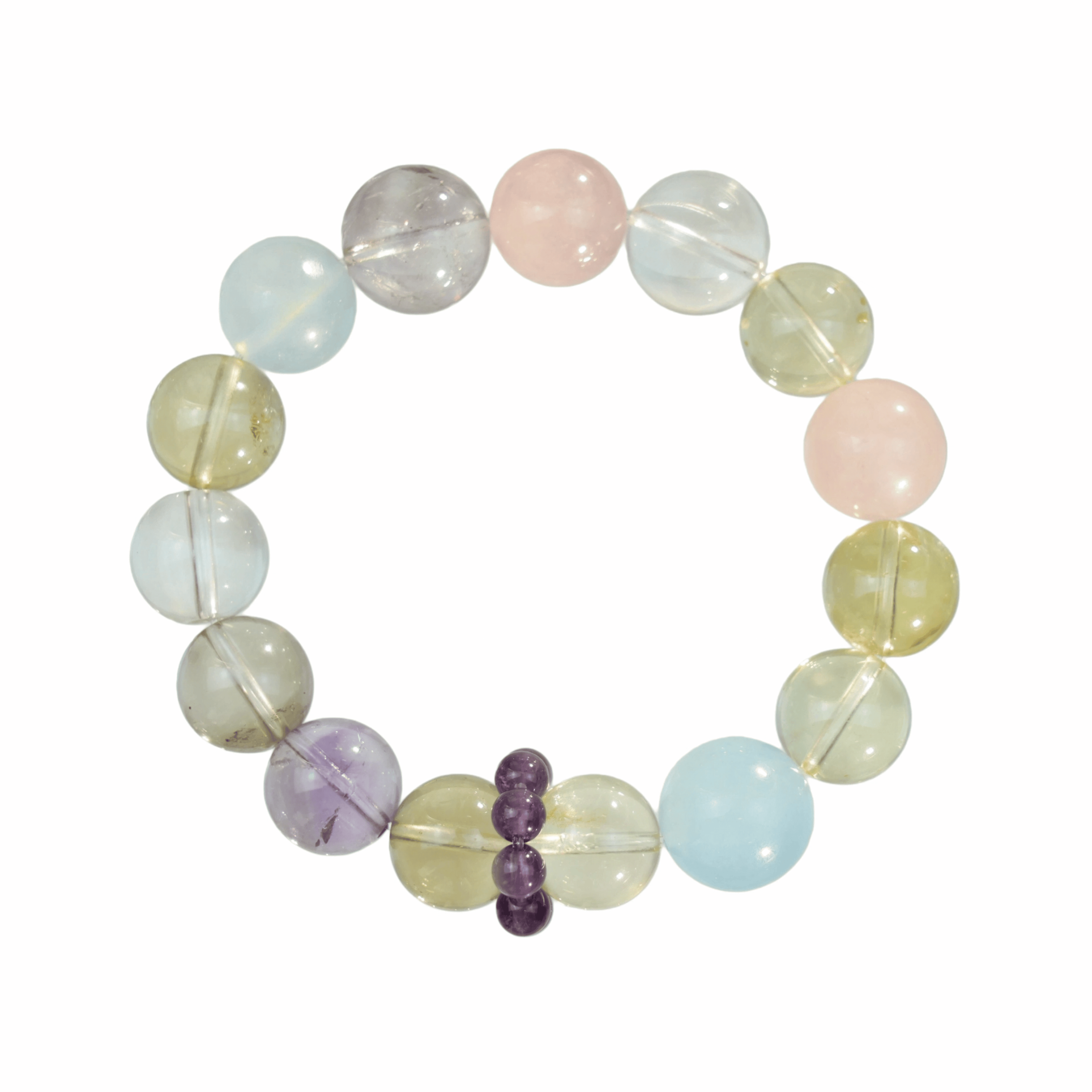 Aurlin Aurlin Virgo Natural Energy Crystal Bracelet – Grounding & Practical Wisdom
