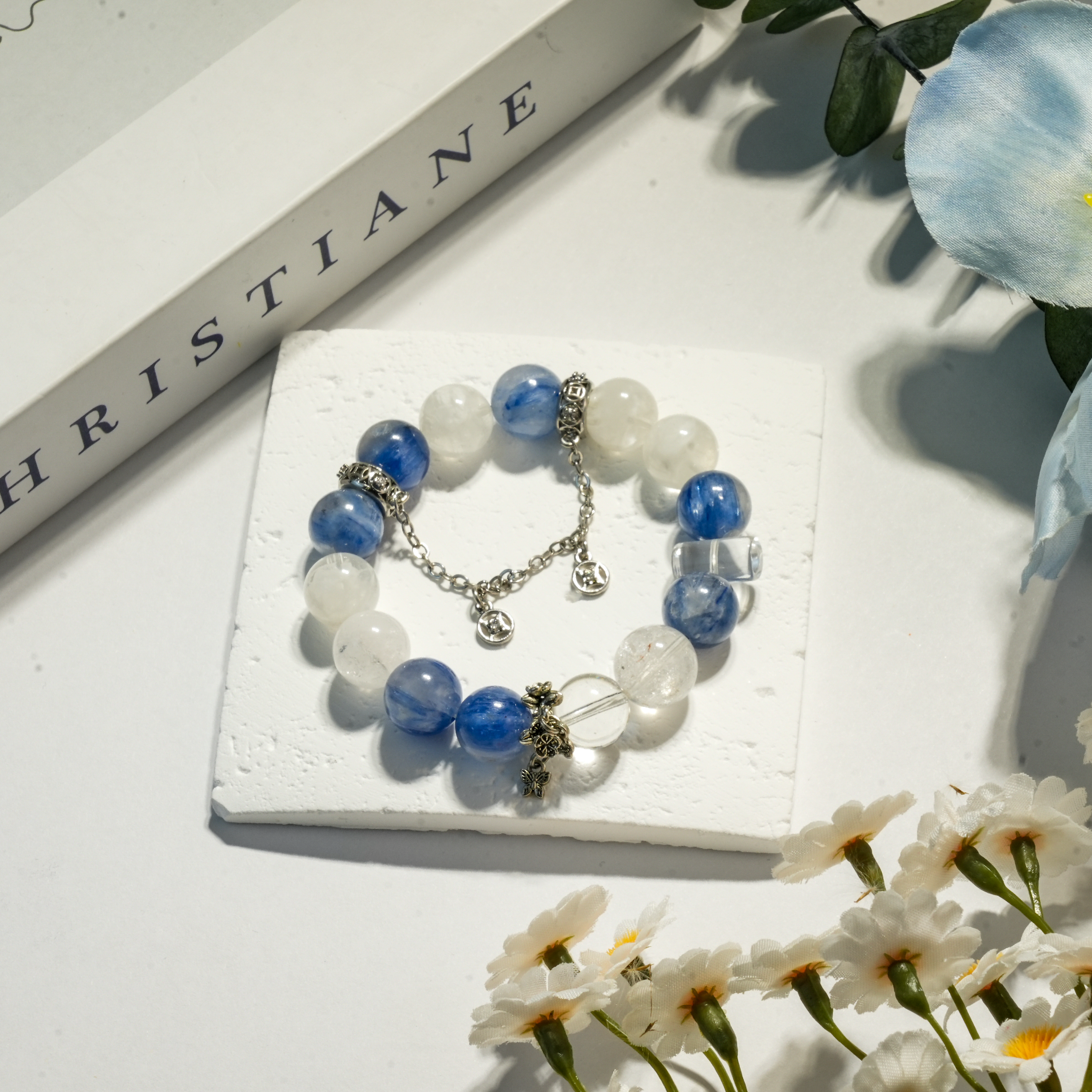 Aurlin Communication & Expression Crystal Bracelet