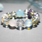 Aurlin Pisces Natural Energy Crystal Bracelet – Intuition & Spiritual Connection